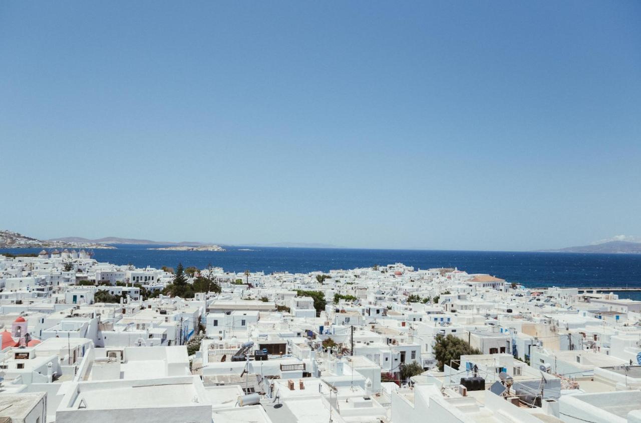 Central Local Living In Mykonos, Main Town Apartman Mykonos Town Kültér fotó