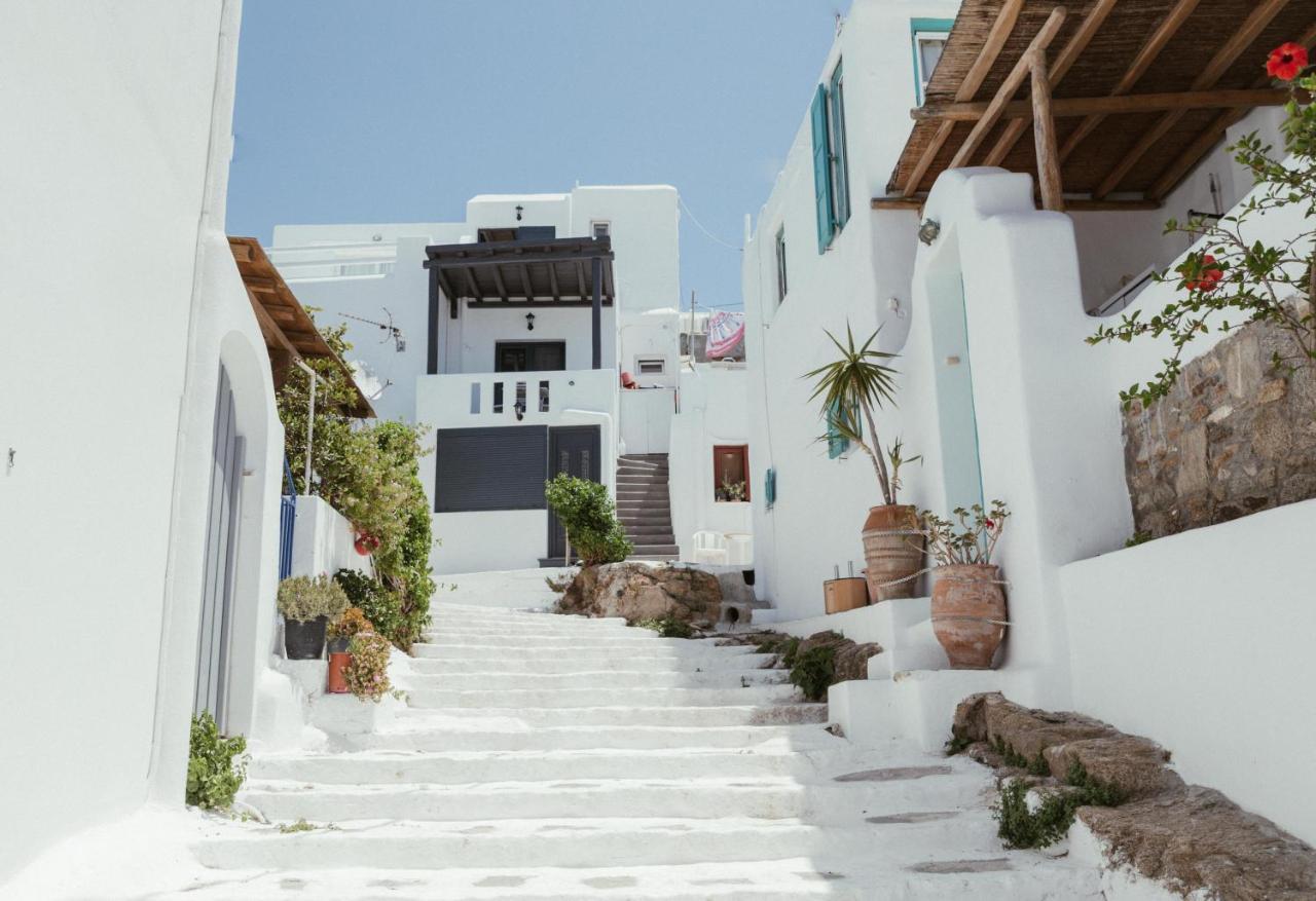 Central Local Living In Mykonos, Main Town Apartman Mykonos Town Kültér fotó